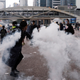 Image for article titled Photos: Tear gas and rubber bullets return to the heart of Hong Kong